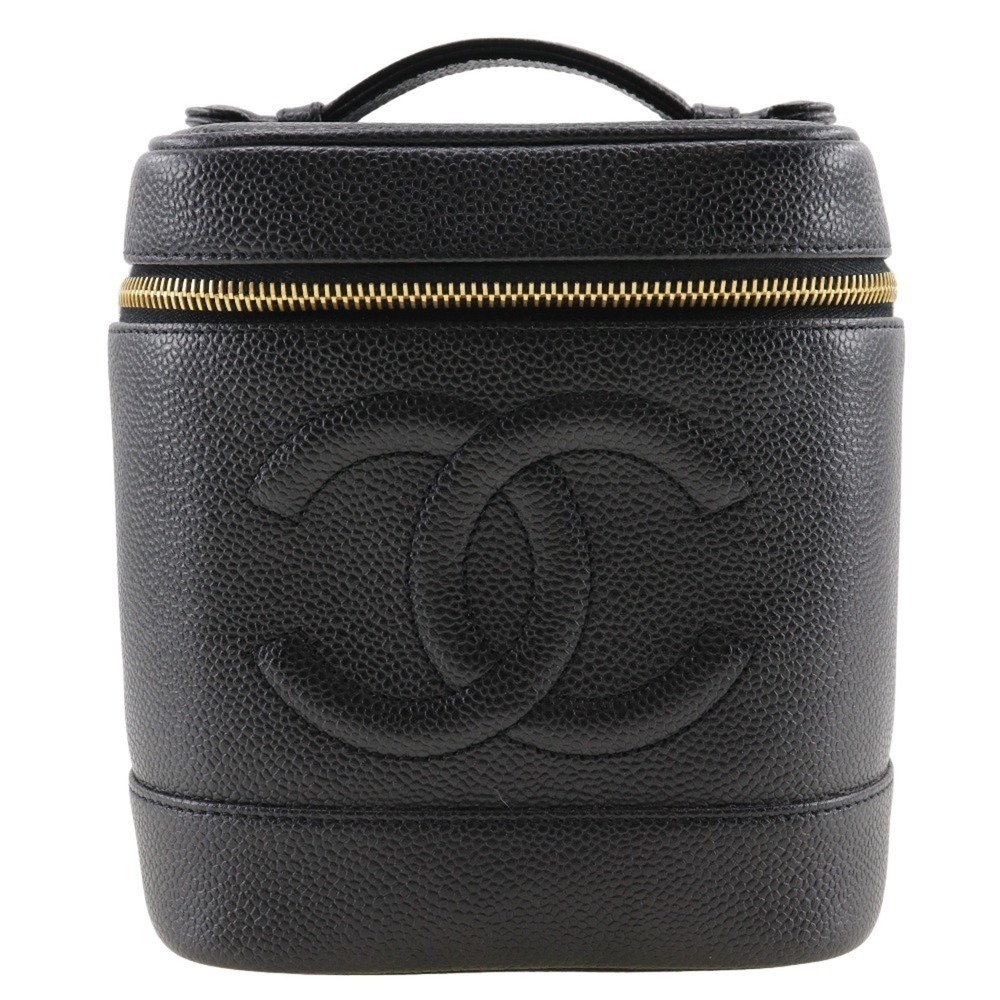 CHANEL Black Caviar Leather Pouch - Picture 1 of 10